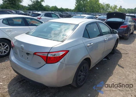 2016 Toyota Corolla Le из США, поврежденный, VIN 2T1BURHE9GC527763
